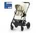 Cybex Cybex Ogrodje s sedežno enoto Balios S Lux seashell beige