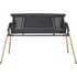 Espiro Espiro prenosna postelja TULLY 3v1 timber black