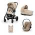 CYBEX CYBEX Kolica 3u1 Balios bundle + AMYA almond beige
