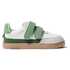 Muris Muris čevelj nizek 687334 Petra Mini barefoot F white/forest green 27 Muris Muris čevelj nizek 687334 Petra Mini barefoot F white/forest green 27