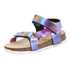 Superfit Superfit sandal FUSSBETTPANTOFFEL 1-000116-8500 D lila/mehrfarbig 32