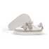 Muris Muris čevelj nizek Petra 687378 barefoot U white/stone 20
