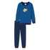 Schiesser Schiesser pižama DR 173449-800 F Modra 92