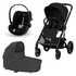 Cybex Cybex Voziček 3v1 Balios 2026 komplet moon black Cybex Cybex Voziček 3v1 Balios 2026 komplet moon black