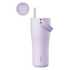 Equa Equa termo steklenička Carry Cup kovinska, s slamico, 600 ml lavender