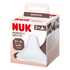 Nuk Nuk cucelj silikon Perfect Match 3m+, 2kos multicolor