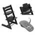 Stokke Stokke stol za hranjenje Tripp Trapp set 3v1 black/anthracite 685800