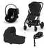 Cybex Cybex Voziček 4v1 Balios komplet moon black