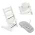 Stokke Stokke stol za hranjenje Tripp Trapp set 3v1 white/grey 685900