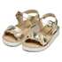 Geox Geox sandal J55EAE J S.COSTAREI G.E C2010 0BNBJ D platinum 28
