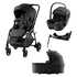 Britax Römer Britax Römer Voziček 4v1 RIO Style carbon black