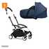 Stokke Stokke Ogrodje vozička white frame z new born shell Yoyo® navy blue