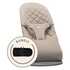 BabyBjörn BabyBjörn gugalnik Bliss Woven Classic Quilt + Transport bag sand grey