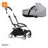 Stokke Stokke Ogrodje vozička white frame z new born shell Yoyo® stone