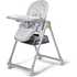 Kinderkraft Kinderkraft stol za hranjenje 2v1 Lastree grey