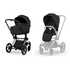CYBEX CYBEX Kolica 2u1 Priam komplet comfort Platinum sepia black CYBEX CYBEX Kolica 2u1 Priam komplet comfort Platinum sepia black