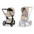 Cybex Cybex Voziček 2v1 ePriam komplet comfort Platinum cozy beige