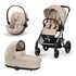 Cybex Cybex Voziček 3v1 Balios bundle S set stone grey