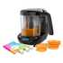 Baby Brezza Baby Brezza mešalnik in soparnik DeLuxe Food Maker black