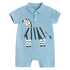 Cool Club Cool Club pajac z rokavi KR KH CCB3002618 F Modra 80