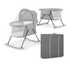Kinderkraft Kinderkraft zibelka Lovi prenosna grey