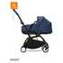 Stokke Stokke Ogrodje vozička black frame z new born shell Yoyo® navy blue