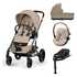 Cybex Cybex Voziček 4v1 Balios S Lux TPE almond beige