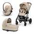 Cybex Cybex Voziček 3v1 Balios bundle S set almond beige