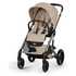 Cybex Cybex Ogrodje s sedežno enoto Balios S LUX TPE. almond beige