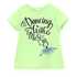 Original Marines majica KR AZP1125NF_LIME FLUO D rumena 6-9 MONTHS