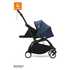 Stokke Stokke Ogrodje vozička black frame 0+ newborn pack Yoyo® air france blue