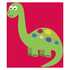Faro Faro hišna brisača Dinozaver multicolor
