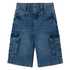 S.Oliver S.Oliver hlače denim 3/4 2142927 F Modra 92