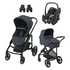 Maxi Cosi Maxi Cosi Voziček 3v1 Pebble Pro i-Size KIT Plaza+ essential graphite