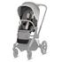 Cybex Cybex Strehica + tekstil za voziček Seat pack FE Koi Priam Platinum mid grey