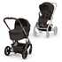 Cybex Cybex Voziček 2v1 z zložljivo košaro Balios S LUX TPE chocolate brown