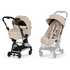 Cybex Cybex Voziček 2v1 matt black ogrodje Coya comfort Platinum cozy beige