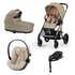 Cybex Cybex Voziček 4v1 Balios komplet almond beige Cybex Cybex Voziček 4v1 Balios komplet almond beige