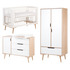 LittleSky LittleSky komplet soba Sofie 4 delni white/natural