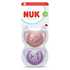 Nuk Nuk tolažilna duda - silikon First Choice 18-36 m, 2 kos sort.