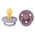Bibs Bibs tolažilna duda - lateks Colour 0-6 m 2/1 Fossil Grey/Mauve