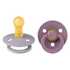 Bibs Bibs tolažilna duda - lateks Colour 6-18 m 2/1 Fossil Grey/Mauve
