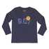 Lucky Kiddo Lucky Kiddo majica DR LK-KBT LS 1_23 A F Modra 92