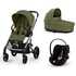 Cybex Cybex Voziček 3v1 Balios S Lux moss green