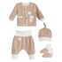 Clar Clar komplet za iz porodnišnice DR DH 07270-050-032 Little Bear F Bež 50