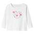 Name It Name It majica DR 13224957 NMFVIOLET D Bela 80