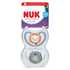 Nuk Nuk tolažilna duda - silikon Perfect Match Air Night 0-6 m, 2 kos sort.