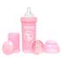 Twistshake Twistshake steklenička plastična Anti-colic Anti-Colic 2m+, 260 ml pastel pink