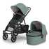 UppaBaby UppaBaby Voziček 2v1 Gwen, carbon VISTA V3 green melange