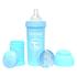 Twistshake Twistshake steklenička plastična Anti-colic Anti-Colic 2m+, 260 ml pastel blue